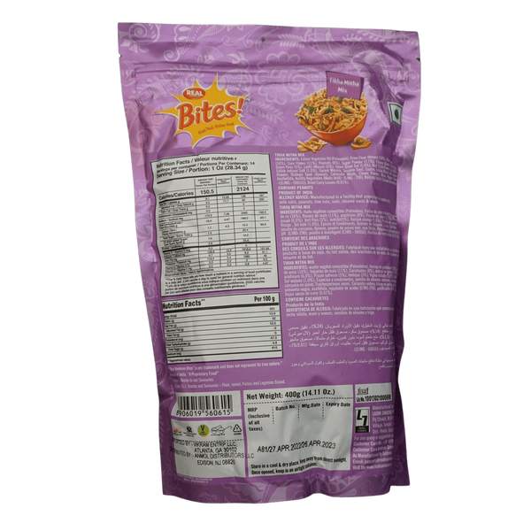 Real Bites Tikha Mitha Mix, 400g - jaldi