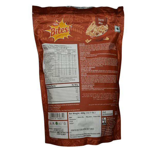 Real Namkeen Bites Surti Mix, 400g - jaldi