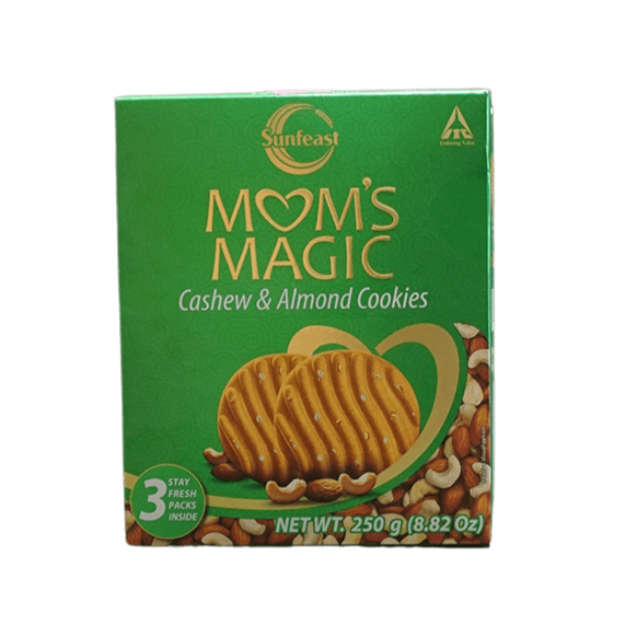 Sunfeast Moms Magic Cashew & Almond Cookies 250 G - jaldi
