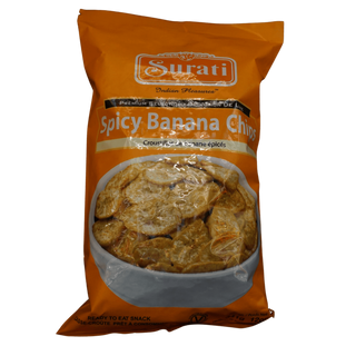 Surati Spicy Banana Chips, 341g - jaldi