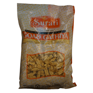 Surati Indian Pleasures Goad Gathiya, 341g - jaldi