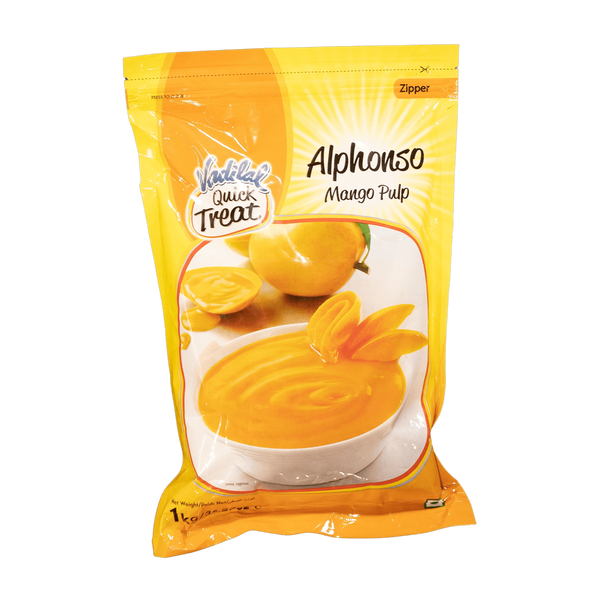 Vadilal Alphonso Mango Pulp, 1kg - jaldi