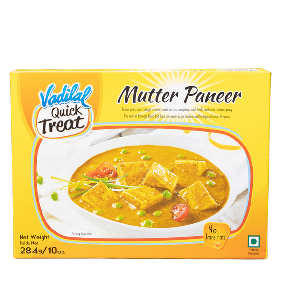 Vadilal Mutter Paneer, 10oz - jaldi