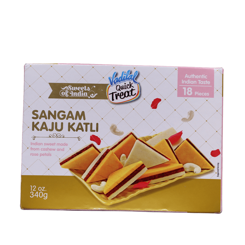 Vadilal Sangam Kaju Katli, 340g - jaldi