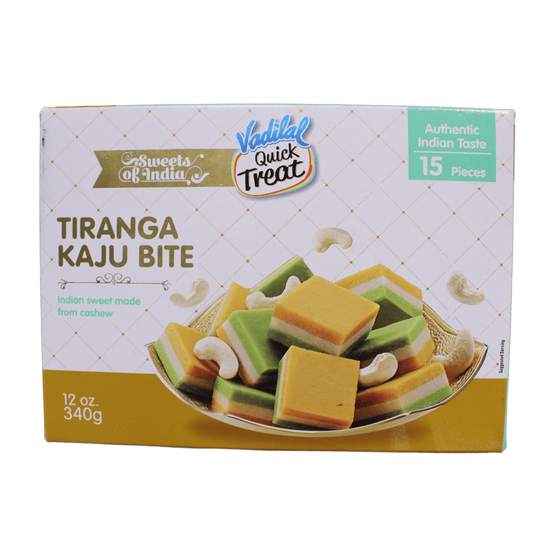 Vadilal Tiranga Kaju Bite, 340g - jaldi