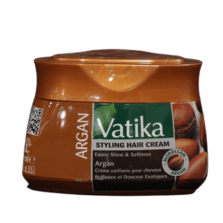 Vatika Argan Styling Hair Cream, 210ml - jaldi