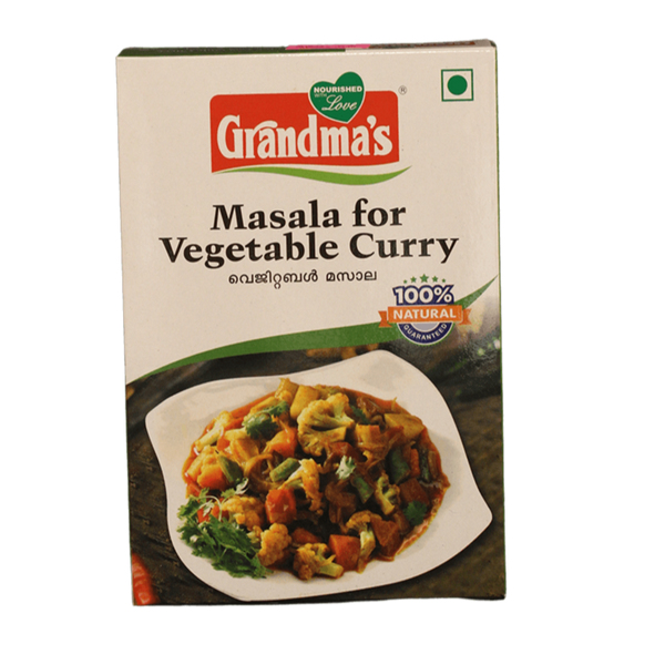 Grandmas Masala For Vegetable Curry, 100g - jaldi