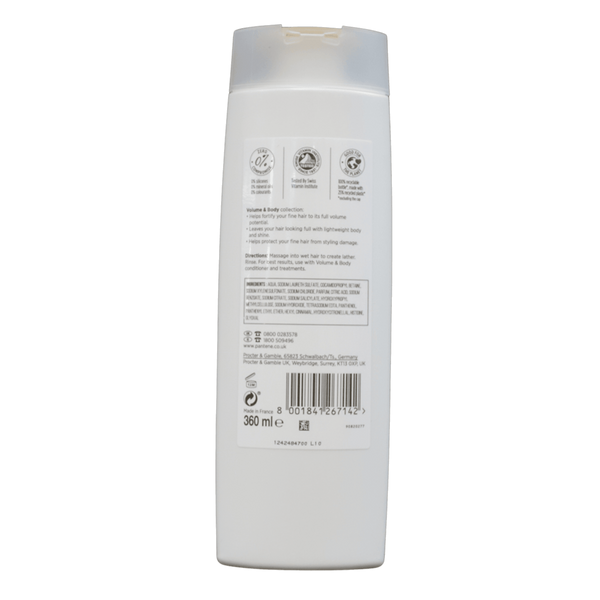 Pantene Volume Shampoo, 360ml - jaldi