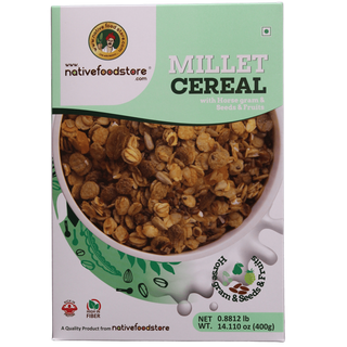 Nativefoodstore Millet Cereal, 400g - jaldi