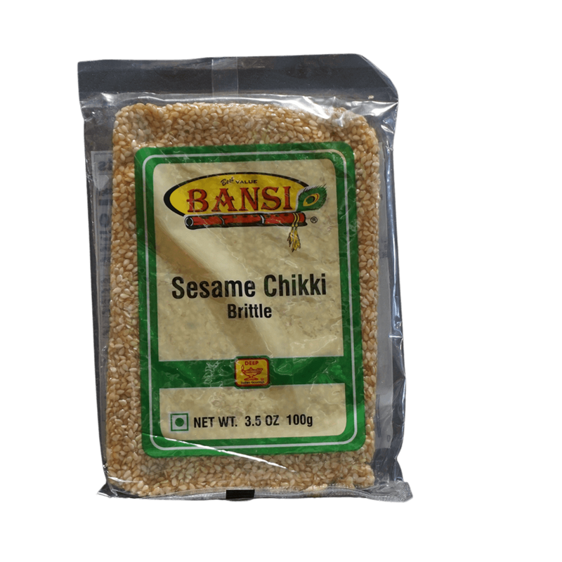 Bansi Sesame Chikki, 100g - jaldi