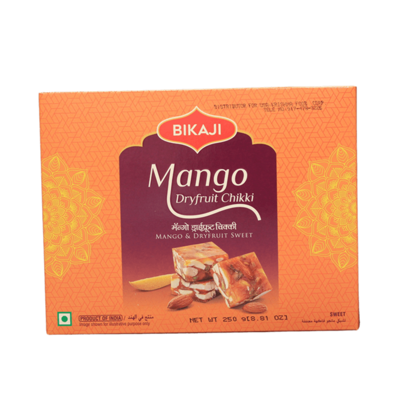 Bikaji Mango Dry Fruit Chikki, 250g - jaldi