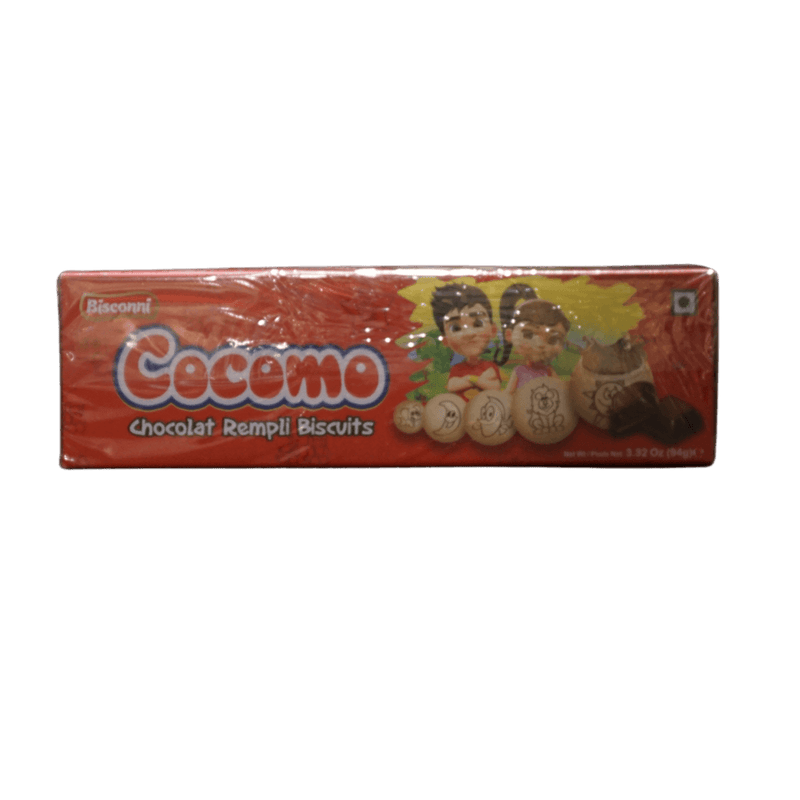 Bisconni Cocomo Chocolate Filled Cookies, 94g - jaldi