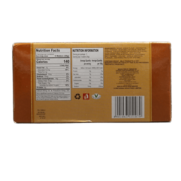 Britannia Chocolate Wafer, 80g - jaldi