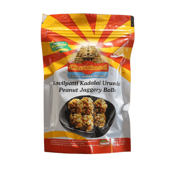 Chettinad Peanut Jaggery Balls, 200g - jaldi