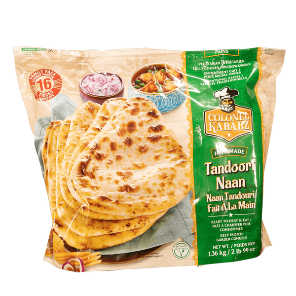 Colonel Kababz Tandoori Naan, 16ct - jaldi