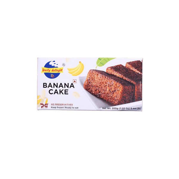 Daily Delight Banana Cake, 200g - jaldi