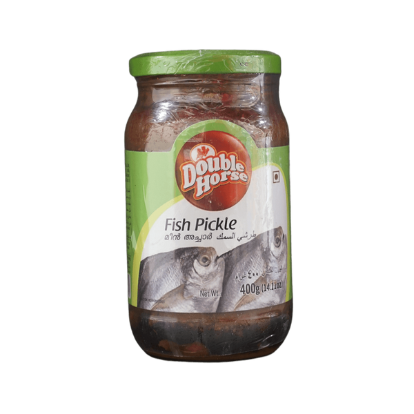 Double Horse Fish Pickle, 400g - jaldi