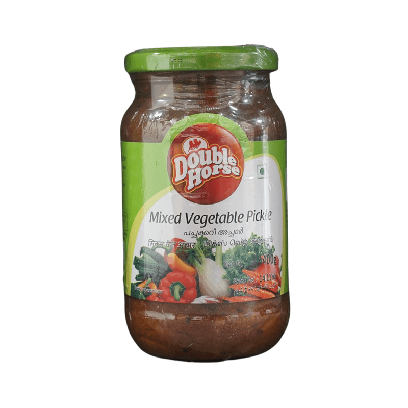Double Horse Mixed Vegetable Pickle, 400g - jaldi