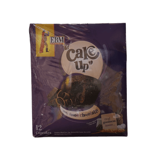 EBM Cake Up Double Chocolate, 12 cupcakes - jaldi