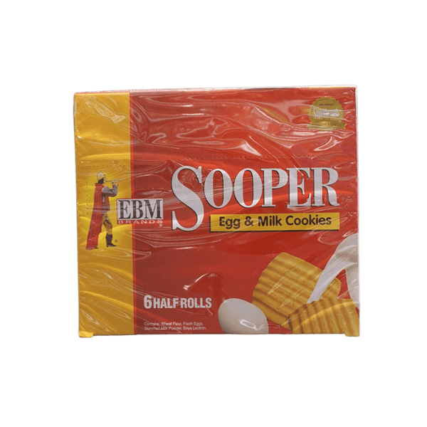 EBM Sooper Egg Milk Cookies, 6ct - jaldi