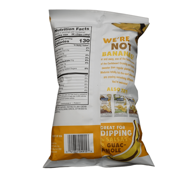 Goya Maduros Sweet Plantain Chips, 113g - jaldi