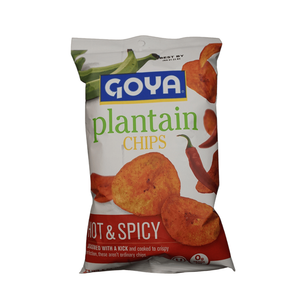 Goya Plantain Chips Hot N Spice, 5oz - jaldi