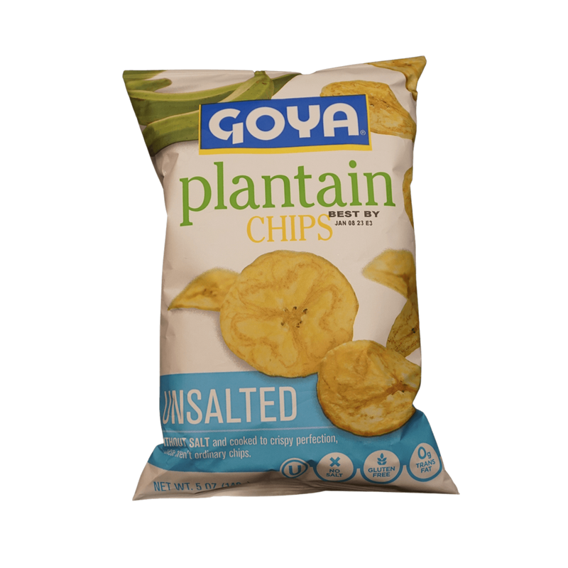 Goya Unsalted Plantain Chips, 142g - jaldi