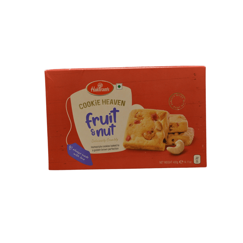 Haldiram's Cookie Fruit & Nut, 400g - jaldi