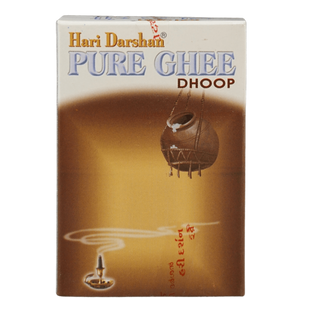 Hari Darshan Pure Ghee Dhoop, 10 Sticks - jaldi