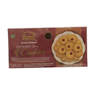 Jazaa Strawberry Jam Cookies, 240g - jaldi