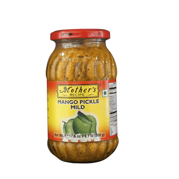 Mother's Recipe Mango Pickle Mild, 500g - jaldi