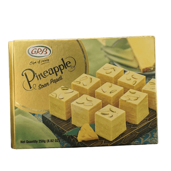 GRB Pineapple Soan Papdi, 250g - jaldi