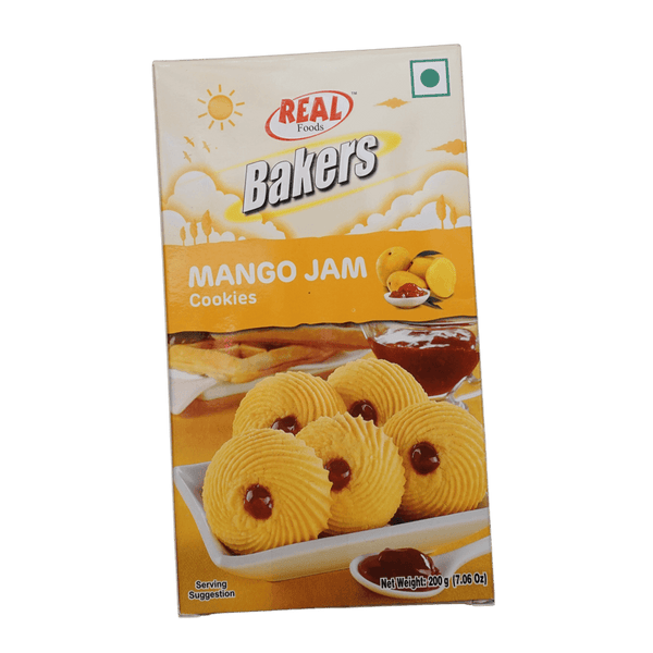 Real Mango Jam Cookies, 200g - jaldi