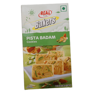 Real Pista Badam Cookies, 200g - jaldi