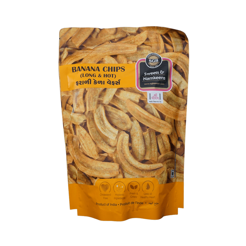 SGB Banana Chips Long, 200g - jaldi