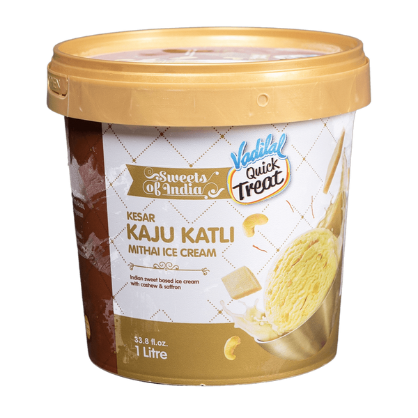 Vadilal Kaju Katli Ice Cream, 1l - jaldi