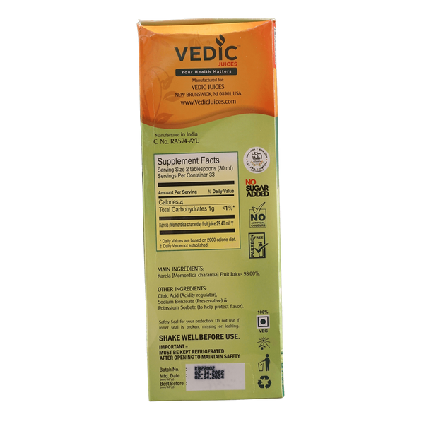 Vedic Karela Juice, 1l - jaldi