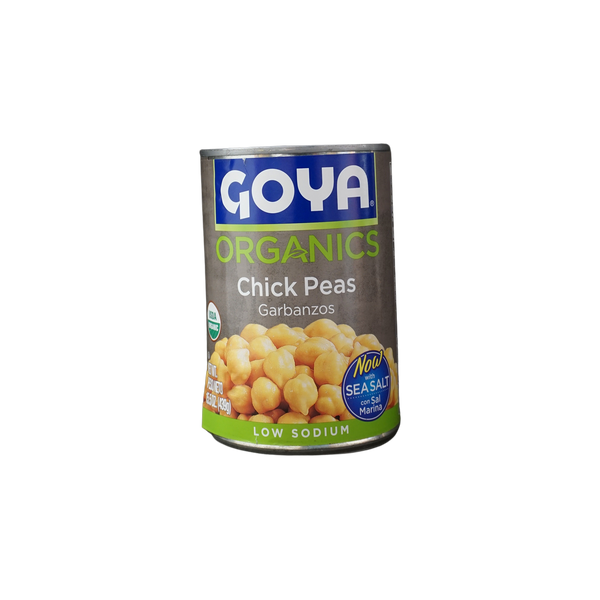 Goya Organic Chick Peas, 15.5oz