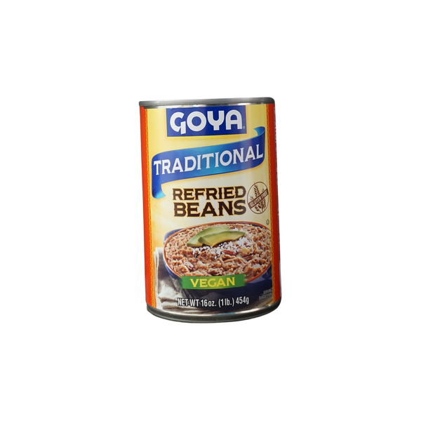 Goya Refried Beans Vegan, 1lb