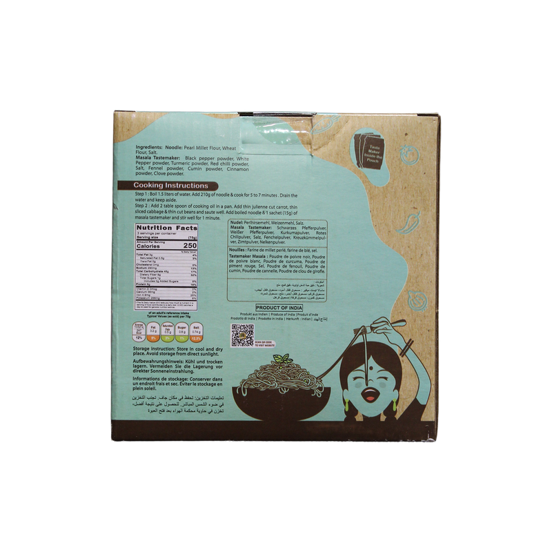 Notivefoodstoreltle Millet Noodles, 210g