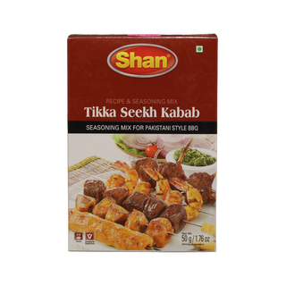 Shan Recipe & Seasoning Mix Tikka Seekh Kabab, 50g