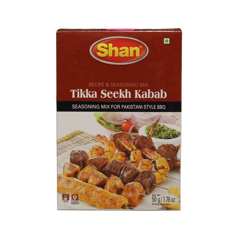 Shan Recipe & Seasoning Mix Tikka Seekh Kabab, 50g