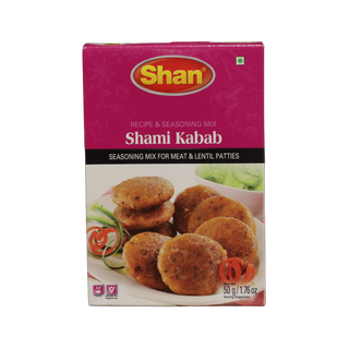 Shan Shami Kabab Recipe & Seasoning Mix, 50g