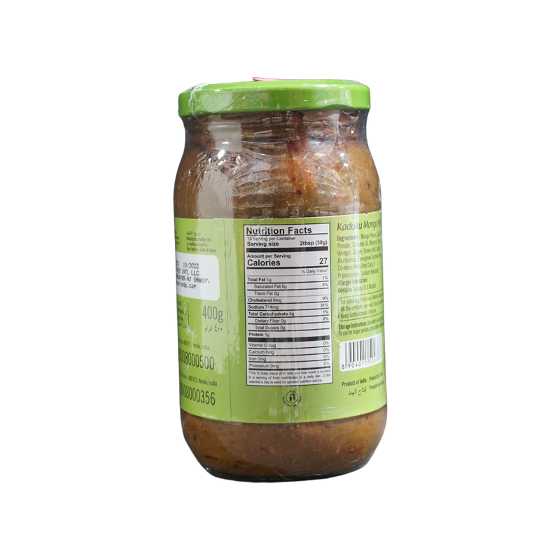 Double Horse Kaduku Mango Pickle, 400g