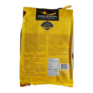Khazana Premium Ultra Long Parboiled Basmati Rice, 10lb