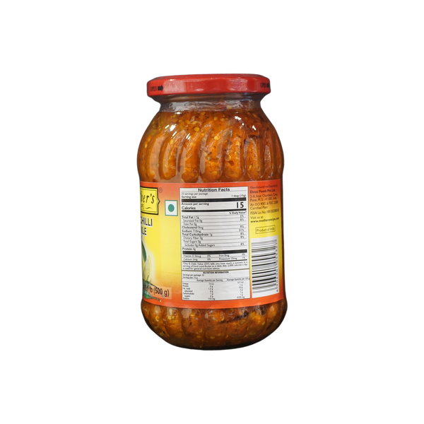 Mother's Recipe Pickled Lime & Chilli, 500g