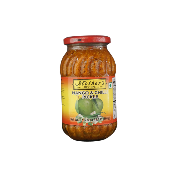 Mother's Recipe Pickled Mango & Chilli, 500g