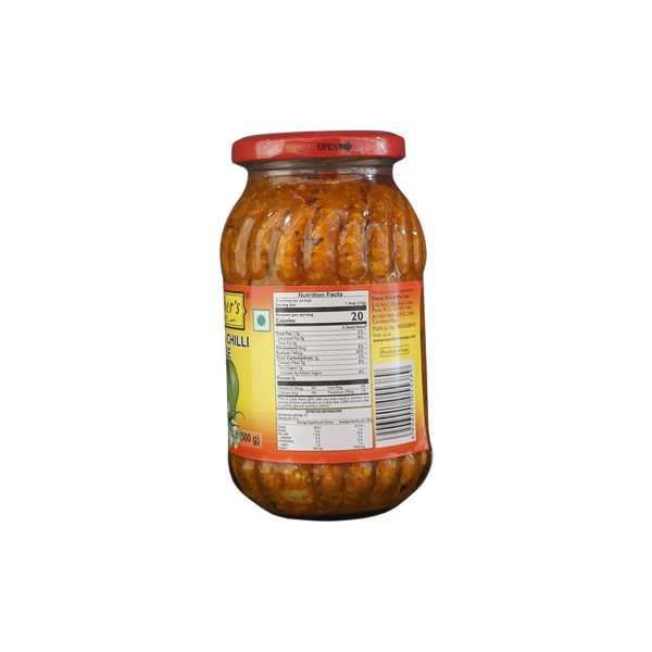 Mother's Recipe Pickled Mango & Chilli, 500g