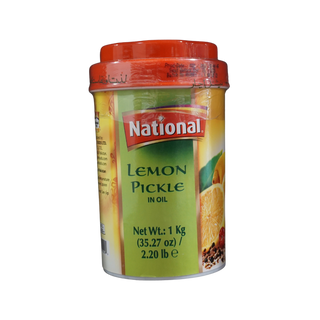 National Lemon Pickle In Oil, 1kg