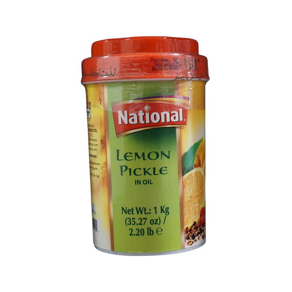 National Lemon Pickle In Oil, 1kg